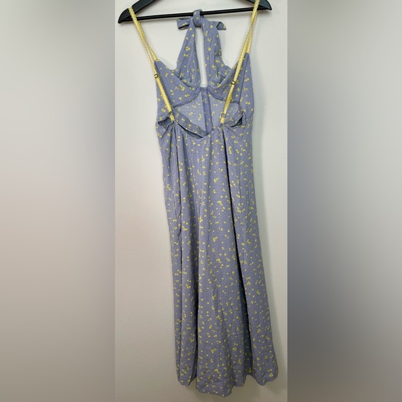 NWT Free People Coming Home Wide Leg Floral Jumpsuit Size XS Sku#197 - Picture 5 of 10